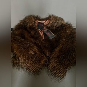 Yoki Faux Fur Jacket Medium